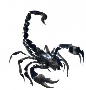 Scorpionul - ilustratie de George Romila